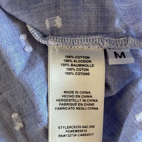 Willow & Thread Cloth & Stone Women's Blouse & Shirt Bundle Black Blue Sz Medium - Picture 10 of 10